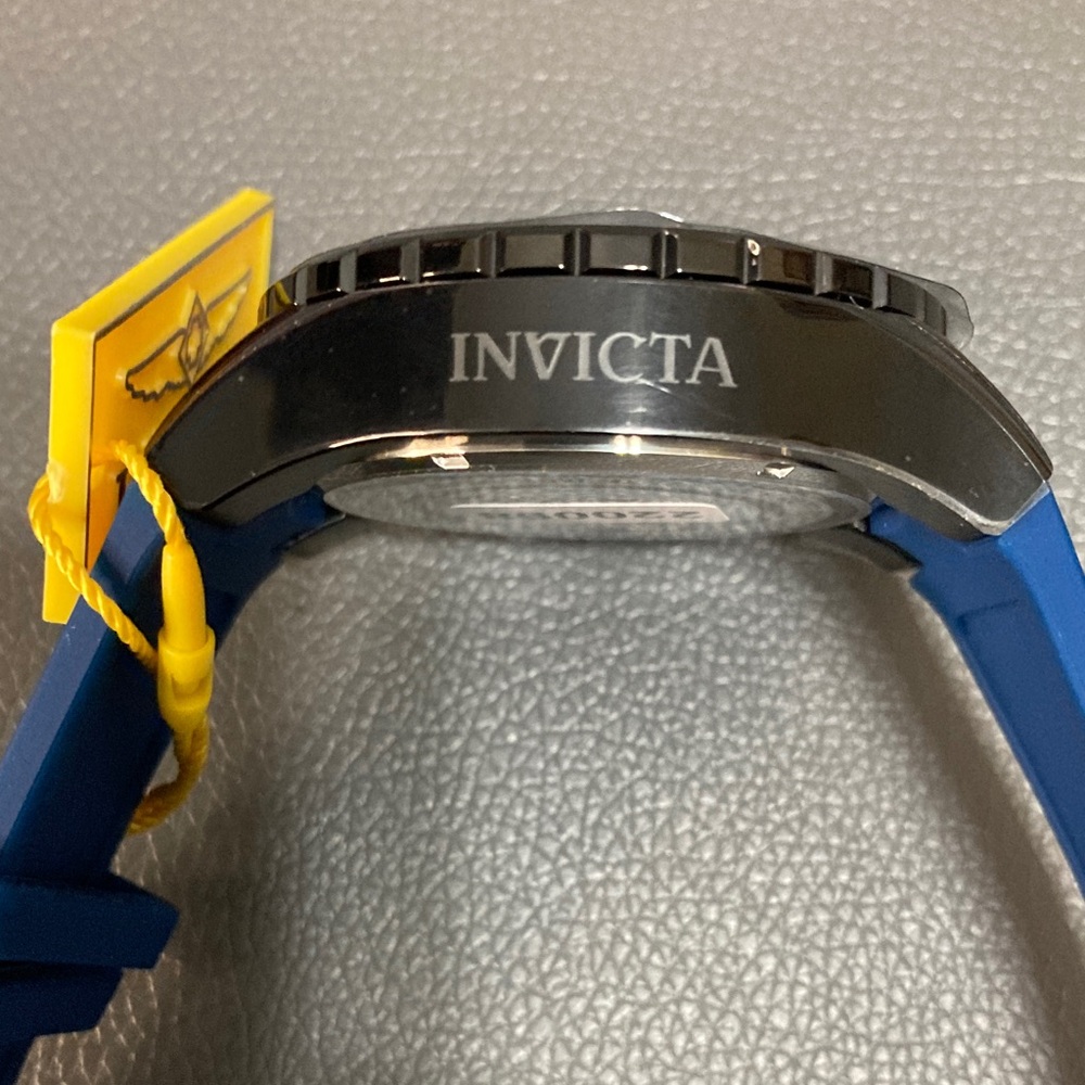 49300 - INVICTA Aviator
Men 50mm Stainless Steel Black Blue dial VD78 Quartz - Picture 8 of 8